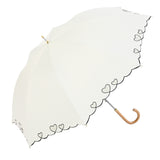 日傘 晴雨兼用 長傘 オシャレ 通販 軽量 遮光 遮熱 UVカット 紫外線遮蔽率 99.9％以上 遮光率 99.9％以上 レディース おしゃれ 晴雨兼用日傘 丈夫 グラスファイバー骨 50cm 8本骨 雨晴兼用 niftycolors ニフティカラーズ 2251 2253 2267 2291 2301 傘 女性用