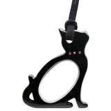 通販 ペンダントルーペ おしゃれ 携帯 ネックレス レディース 拡大 鏡 かわいい 猫 CAT ねこ ネコ Glasses 母の日 敬老の日 ギフト プレゼント 拡大鏡 めがね メガネ 眼鏡