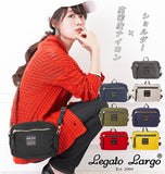 レガートラルゴ ショルダーバッグ ナイロン 通販 Legato Largo 2way ショルダー サコッシュ サコッシュショルダー 斜めがけ ななめ掛け レディース メンズ かわいい おしゃれ ブランド はっ水 撥水 バッグインバッグ 斜めがけバッグ 軽い 軽量 小さめ コンパクト
