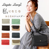 ショルダーバッグ LegatoLargo レガートラルゴ 通販 レディース 斜めがけ 通勤 軽い 軽量 小さめ 斜めがけバッグ ミニバッグ ななめがけ ショルダーバック 多収納 合皮 フェイクレザー コンパクト ショルダー ミニショルダー