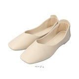 パンプス フラット スクエアトゥ 通販 フラットシューズ ヒール ぺたんこ ペタンコ ローヒール バレエシューズ シンプル くつ 靴 歩きやすい 痛くない ぺたんこ靴 レディース 滑らない やわらかい 柔らかい 疲れない つかれない おしゃれ ナチュラル