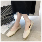 パンプス フラット スクエアトゥ 通販 フラットシューズ ヒール ぺたんこ ペタンコ ローヒール バレエシューズ シンプル くつ 靴 歩きやすい 痛くない ぺたんこ靴 レディース 滑らない やわらかい 柔らかい 疲れない つかれない おしゃれ ナチュラル