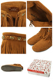 サイズ・カラー交換30日OK! 通販 ミネトンカモカシン ブーツ 定番 Boots Moccasin Minetonka サイドジップ ダブルフリンジ モカシン ミネトンカ Minnetonka