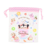 巾着 コップ入れ 通販 巾着袋 小 キャラクター かわいい コップ袋 男の子 女の子 ディズニー トイストーリー プリンセス スヌーピー きんちゃく マチ付き 幼稚園 保育園 子供 キッズ