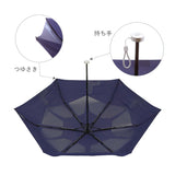 折りたたみ傘 メンズ 軽量 通販 晴雨兼用傘 はっ水 撥水 テフロン加工  防汚 グラスファイバー骨 丈夫 urawaza ウラワザ 3秒で折りたためる シンプル 無地 通勤 通学 ビジネス 雨傘 折り畳み