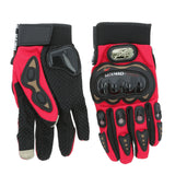 バイク グローブ スマホ 通販 バイクグローブ 夏用 メンズ レディース バイク手袋 手袋 指なし 春夏用 スマホ操作 おしゃれ バイカー 自転車 ナックルガード ブラック レッド ブルー バイク用品