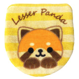 トイレフタカバー 洗浄暖房用 通販 おしゃれ かわいい トイレふたカバー トイレタリー ねこ 猫 キジトラ パンダ シロクマ 豆しば マメシバ レッサーパンダ いぬ 犬 イヌ キャラクター どうぶつ アニマル トイレファブリック ねこのしっぽの物語 豆しばワンコ物語 Panda's