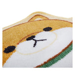 トイレマット かわいい 通販 トイレ マット 単品 キャラクター おしゃれ 豆しば マメシバ ねこ クロ 猫 ミケ ネコ キジトラ いぬ 犬 イヌ 豆柴 どうぶつ アニマル トイレファブリック トイレタリー 豆しばワンコ物語 ねこのしっぽの物語 Panda's Happy