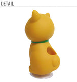 歯ブラシスタンド 吸盤 通販 おしゃれ かわいい 歯ブラシホルダー 歯ブラシ立て キャラクター 底面吸盤付 1本用 ペン立て ペンスタンド パンダ 豆しば 豆柴 豆シバ ねこ 猫 ネコ いぬ 犬 イヌ ねこのしっぽの物語 豆しばワンコ物語 Panda's Happy Story 明邦 MEIHO
