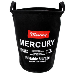 マーキュリー キャンバスバケツ M 通販 収納ボックス 布 キャンバス 折りたたみ おしゃれ 雑貨 バケツ MERCURY リビング 収納 子供部屋 おもちゃ箱 車内収納 アウトドア ランドリーバスケット ランドリーバッグ 収納ケース ボックス 収納家具