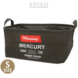 マーキュリー キャンバスバケツ 通販 収納ボックス 布 キャンバス 折りたたみ おしゃれ 雑貨 バケツ MERCURY オーバルバケツ S リビング 収納 子供部屋 おもちゃ箱 ランドリーバスケット ランドリーバッグ 収納ケース ボックス 収納家具