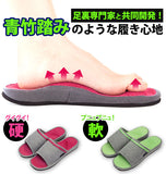 健康サンダル alphax アルファックス 通販 メガ押しふみっぱ 健康スリッパ レディース 足ツボ 足つぼ 室内 オフィス 室内履き オフィスサンダル 疲れにくい インソール 血行促進 足裏 マッサージ 青竹踏み フットケア リフレッシュ ピンク グイグイ グリーン プニュプニュ