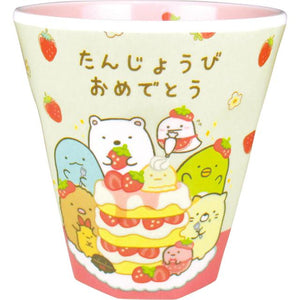 コップ 割れない 通販 プラスチック メラミン カップ 取っ手なし メラミンカップ おしゃれ キッズ 園児 子供 食器 こども タンブラー 小学生 キャラクターグッズ 誕生日会 誕生日プレゼント 女友達 メッセージ プレゼント 子ども すみっコぐらし グッズ