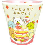 コップ 割れない 通販 プラスチック メラミン カップ 取っ手なし メラミンカップ おしゃれ キッズ 園児 子供 食器 こども タンブラー 小学生 キャラクターグッズ 誕生日会 誕生日プレゼント 女友達 メッセージ プレゼント 子ども すみっコぐらし グッズ