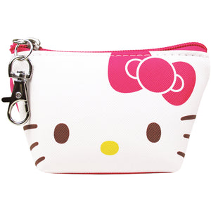 ミニポーチ かわいい 通販 小物入れ ポーチ 小さめ 小さい キャラクター サンリオ グッズ おしゃれ 可愛い キーホルダー キーリング ハローキティ リトルツインスターズ キキララ マイメロディ クロミ ポチャッコ ハンギョドン シナモロール ポムポムプリン 三角ミニポーチ
