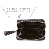 ミニ財布 レディース 通販 財布 小さめ ミニ 極小 ラウンドファスナー ミニウォレット プチプラ シンプル おしゃれ 小銭入れ コインケース カード入れ カードケース コンパクト 小さい コンパクトウォレット 軽量 軽い プレート付きミニウォレット