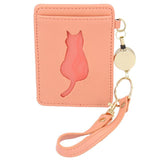 パスケース リール付き 通販 リール付きパスケース かわいい 定期入れ レディース icカード ねこ 猫 ネコ ネコ グッズ 通勤 通学 プレゼント 合皮 フェイク レザー 大人可愛い 高校生 入学祝い 卒業祝い 定期券