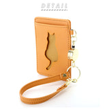 パスケース リール付き 通販 リール付きパスケース かわいい 定期入れ レディース icカード ねこ 猫 ネコ ネコ グッズ 通勤 通学 プレゼント 合皮 フェイク レザー 大人可愛い 高校生 入学祝い 卒業祝い 定期券