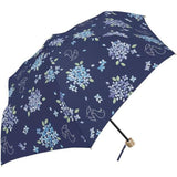 折りたたみ傘 晴雨兼用 レディース 軽量 通販 日傘 折りたたみ 晴雨兼用傘 かわいい オシャレ uv 紫外線対策 UVカット 遮光 遮熱 UPF50+ 50cm 6本骨 レース 刺繍 花柄 フラワー 手開き 手動 折り畳み PUコーティング かさ アンブレラ パラソル 三国 mikuni ミクニ