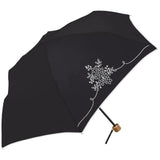 折りたたみ傘 晴雨兼用 レディース 軽量 通販 日傘 折りたたみ 晴雨兼用傘 かわいい オシャレ uv 紫外線対策 UVカット 遮光 遮熱 UPF50+ 50cm 6本骨 レース 刺繍 花柄 フラワー 手開き 手動 折り畳み PUコーティング かさ アンブレラ パラソル 三国 mikuni ミクニ