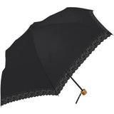 折りたたみ傘 晴雨兼用 レディース 軽量 通販 日傘 折りたたみ 晴雨兼用傘 かわいい オシャレ uv 紫外線対策 UVカット 遮光 遮熱 UPF50+ 50cm 6本骨 レース 刺繍 花柄 フラワー 手開き 手動 折り畳み PUコーティング かさ アンブレラ パラソル 三国 mikuni ミクニ