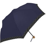 折りたたみ傘 晴雨兼用 レディース 軽量 通販 日傘 折りたたみ 晴雨兼用傘 かわいい オシャレ uv 紫外線対策 UVカット 遮光 遮熱 UPF50+ 50cm 6本骨 レース 刺繍 花柄 フラワー 手開き 手動 折り畳み PUコーティング かさ アンブレラ パラソル 三国 mikuni ミクニ