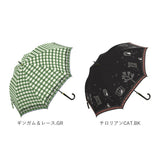 傘 レディース ジャンプ 通販 長傘 軽量 オシャレ ジャンプ傘 60cm 8本骨 耐風 丈夫 グラスファイバー 傘 雨傘 ワンタッチ 大人 かわいい 通勤 通学 婦人傘 女性用 ワールドパーティ 撥水 はっ水