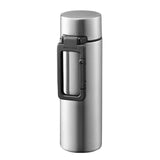 ステンレスボトル ミニ 通販 130ml おしゃれ シンプル ミニボトル 水筒 マイボトル ミニ水筒 サーモボトル 保冷 保温 直飲み 広口 飲みやすい 洗いやすい MOTTERU モッテル カラビナハンドルサーモステンレスボトル MO-3003 マグボトル 大人用水筒
