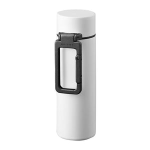 ステンレスボトル ミニ 通販 130ml おしゃれ シンプル ミニボトル 水筒 マイボトル ミニ水筒 サーモボトル 保冷 保温 直飲み 広口 飲みやすい 洗いやすい MOTTERU モッテル カラビナハンドルサーモステンレスボトル MO-3003 マグボトル 大人用水筒