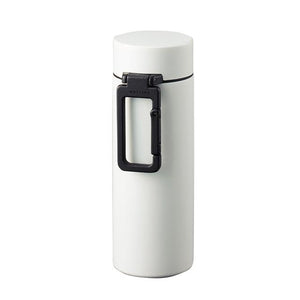 ステンレスボトル ミニ 通販 250ml おしゃれ シンプル ミニボトル 水筒 マイボトル ミニ水筒 サーモボトル 保冷 保温 直飲み 広口 飲みやすい 洗いやすい MOTTERU モッテル カラビナハンドルサーモステンレスボトル MO-3004 マグボトル 大人用水筒