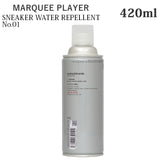 マーキープレイヤー 防水 通販 防水スプレー 靴 皮 スニーカー 日本製 ブランド MARQUEE PLAYER 革 スエード ヌバッグ 合成皮革 メッシュ キャンバス プレゼント ギフト 靴ケア シューズケア メンテナンス Sneaker Water Repellent Keeper