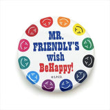 ミスターフレンドリー Mr.Friendly バッジ 通販 ミスターフレンドリーカフェ カンバッジ キャンバスバッグ デコレーション トートバッグ アクセサリー
