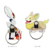 スマホリング キャラクター 通販 おしゃれ かわいい ポケモン ポケットモンスター イーブイ ピカチュウ スマホ リング ホルダー リングホルダー gourmandise グルマンディーズ POKE-719 スマートフォン 携帯電話アクセサリー