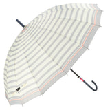 傘 レディース ジャンプ 通販 16本骨 55cm 長傘 可愛い amusant sous la pluie 軽量 おしゃれ 大人 かわいい シンプル 通勤 通学 グラスファイバー骨 丈夫 折れにくい ジャンプ傘 軽い 雨傘