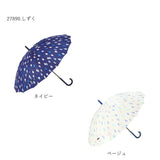 傘 レディース ジャンプ 通販 16本骨 55cm 長傘 可愛い amusant sous la pluie 軽量 おしゃれ 大人 かわいい シンプル 通勤 通学 グラスファイバー骨 丈夫 折れにくい ジャンプ傘 軽い 雨傘