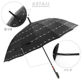 傘 レディース ジャンプ 通販 16本骨 55cm 長傘 可愛い amusant sous la pluie 軽量 おしゃれ 大人 かわいい シンプル 通勤 通学 グラスファイバー骨 丈夫 折れにくい ジャンプ傘 軽い 雨傘