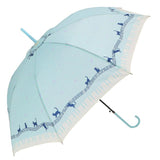 傘 レディース 長傘 通販 58cm 長傘 可愛い amusant sous la pluie 軽量 シンプル おしゃれ 大人 かわいい 通勤 通学 軽い ジャンプ傘 グラスファイバー骨 丈夫 折れにくい 雨傘