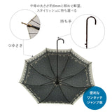 傘 レディース 長傘 通販 58cm 長傘 可愛い amusant sous la pluie 軽量 シンプル おしゃれ 大人 かわいい 通勤 通学 軽い ジャンプ傘 グラスファイバー骨 丈夫 折れにくい 雨傘
