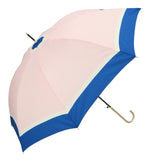傘 レディース 耐風 通販 60cm 長傘 可愛い amusant sous la pluie 耐風傘 グラスファイバー骨 丈夫 壊れにくい おしゃれ 大人 かわいい 軽い 軽量 通勤 通学 シンプル スリム 雨傘