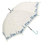傘 レディース 耐風 通販 60cm 長傘 可愛い amusant sous la pluie 耐風傘 グラスファイバー骨 丈夫 壊れにくい おしゃれ 大人 かわいい 軽い 軽量 通勤 通学 シンプル スリム 雨傘