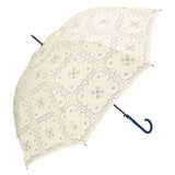 傘 レディース 耐風 通販 60cm 長傘 可愛い amusant sous la pluie UVカット 紫外線対策 耐風傘 グラスファイバー骨 丈夫 おしゃれ 大人 かわいい 軽い 軽量 通勤 通学 日傘 雨傘