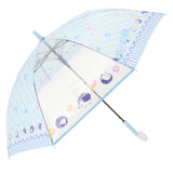 傘 子供用 女の子 通販 長傘 キッズ 55cm かわいい amusant sous la pluie グラスファイバー骨 雨傘 軽量 おしゃれ 可愛い ジュニア 子ども傘 丈夫 女子 女児 小学生 登校 小学校 通学 透明窓