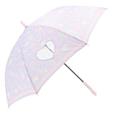傘 子供用 女の子 通販 長傘 キッズ 55cm かわいい amusant sous la pluie グラスファイバー骨 雨傘 軽量 おしゃれ 可愛い ジュニア 子ども傘 丈夫 女子 女児 小学生 登校 小学校 通学 透明窓