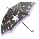 傘 子供用 女の子 通販 長傘 キッズ 55cm かわいい amusant sous la pluie グラスファイバー骨 雨傘 軽量 おしゃれ 可愛い ジュニア 子ども傘 丈夫 女子 女児 小学生 登校 小学校 通学 透明窓