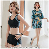 フィットネス水着 レディース 体型カバー 3点セット 通販 フィットネス 水着 セパレート ショートパンツ タンキニ タンク ビキニ 水着セット 体型カバー ママ水着 大人 かわいい 女性 ジム スポーツ スポーティ