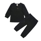 パジャマ キッズ 薄手 通販 上下セット ベビー 赤ちゃん 約 70 80 90 100 ルームウェア 上下 セット 男の子 女の子 長袖 ユニセックス シンプル ボタン かわいい おしゃれ 子ども服 ガールズ ボーイズ キッズファッション