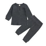 パジャマ キッズ 薄手 通販 上下セット ベビー 赤ちゃん 約 70 80 90 100 ルームウェア 上下 セット 男の子 女の子 長袖 ユニセックス シンプル ボタン かわいい おしゃれ 子ども服 ガールズ ボーイズ キッズファッション