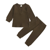 パジャマ キッズ 薄手 通販 上下セット ベビー 赤ちゃん 約 70 80 90 100 ルームウェア 上下 セット 男の子 女の子 長袖 ユニセックス シンプル ボタン かわいい おしゃれ 子ども服 ガールズ ボーイズ キッズファッション