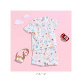 パジャマ キッズ 上下セット 夏 通販 ルームウェア 半袖 半ズボン 短パン 上下 セットアップ 子供服 ベビー 子供 メッシュ こども 子ども 通気性 さらさら 女の子 男の子