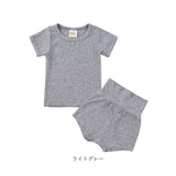 パジャマ キッズ 夏 通販 上下セット ベビー 赤ちゃん 約 70 80 90 100 110 ルームウェア 上下 セット 男の子 女の子 半袖 ユニセックス シンプル 腹巻付き かわいい おしゃれ 子ども服 ガールズ ボーイズ キッズファッション